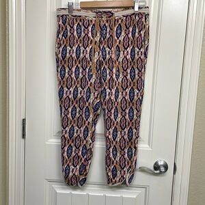 Anthropologie Pilcro and the Letterpress Cropped Jogger Trouser Pants Si…